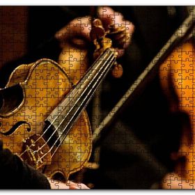 Cakapuzzle Keman Kültür Aletleri 2016 Müzik Mdf 1000 Parça Puzzle