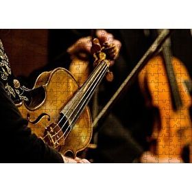 Cakapuzzle Keman Kültür Aletleri 2016 Müzik Mdf 255 Parça Puzzle