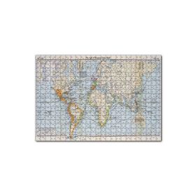 Cakapuzzle Keşifler Çağı Dünya Haritası 1340 1600 Arası Mdf 500 Parça Puzzle