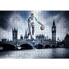 Cakapuzzle Kevin Durant İngiltere Körüleri 120 Parça Ahşap Puzzle