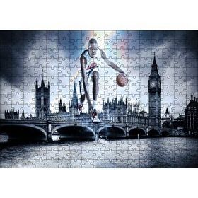 Cakapuzzle Kevin Durant İngiltere Körüleri 120 Parça Ahşap Puzzle