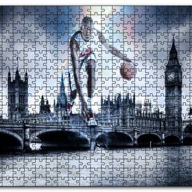 Cakapuzzle Kevin Durant İngiltere Körüleri Mdf 1000 Parça Puzzle