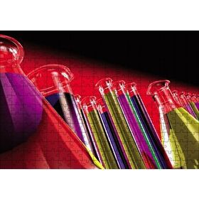 Cakapuzzle Kimya Şişeleri 120 Parça Puzzle