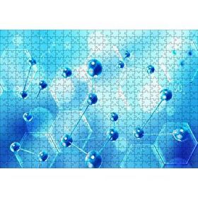 Cakapuzzle Kimya Sunum Temaları Görseli 120 Parça Ahşap Puzzle