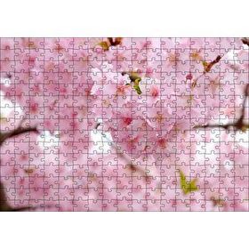 Cakapuzzle Kiraz Çiçeği Görseli 120 Parça Puzzle