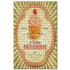 Cakapuzzle Kirazlı Kek Afişi Görseli 120 Parça Puzzle