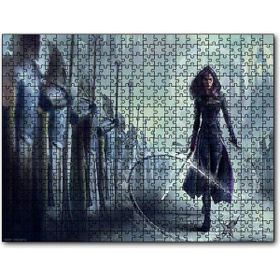 Cakapuzzle Kırbaçlı Prenses ve Zırhlı Savaşçılar Mdf 1000 Parça Puzzle