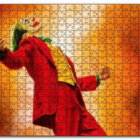 Cakapuzzle Kırmız Joker Yağlı Boya Çizim Görseli Mdf 1000 Parça Puzzle