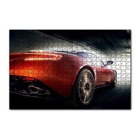 Cakapuzzle Kırmızı Aston Martin ve Tünel Işıkları 255 Parça Puzzle