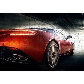 Cakapuzzle Kırmızı Aston Martin ve Tünel Işıkları 255 Parça Puzzle