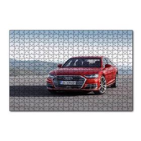 Cakapuzzle Kırmızı Audi Ön Görünüş 120 Parça Ahşap Puzzle