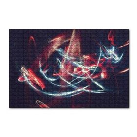 Cakapuzzle Kırmızı Beyaz Işıkların Dansı 255 Parça Puzzle