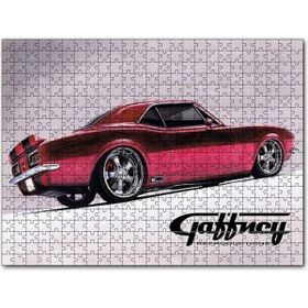 Cakapuzzle Kırmızı Camaro Kuruboya Mdf 120 Parça Puzzle