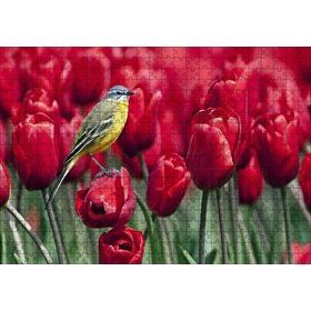 Cakapuzzle Kırmızı Gelincikler Ahşap 500 Parça Puzzle