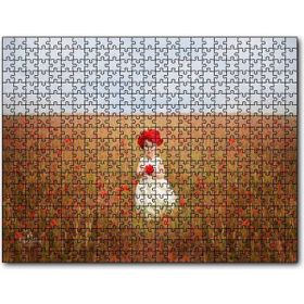 Cakapuzzle Kırmızı Gelincikler ve Küçük Kız 255 Parça Puzzle