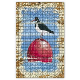 Cakapuzzle Kırmızı Top Üstünde Martı Ahşap 1000 Parça Puzzle