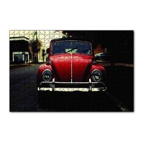 Cakapuzzle Kırmızı Vosvos 120 Parça Ahşap Puzzle