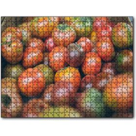 Cakapuzzle Kırmızı Yeşil Domatesler Mdf 1000 Parça Puzzle
