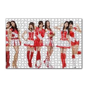 Cakapuzzle Kırmızılı Girls Generation Kızlar 120 Parça Ahşap Puzzle