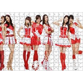 Cakapuzzle Kırmızılı Girls Generation Kızlar 120 Parça Ahşap Puzzle