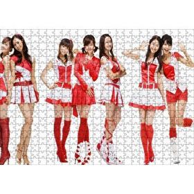 Cakapuzzle Kırmızılı Girls Generation Kızlar Mdf 500 Parça Puzzle