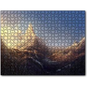 Cakapuzzle Kış ve Dağlar Yağlıboya Mdf 1000 Parça Puzzle