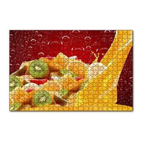 Cakapuzzle Kiwi, Portakal ve Elma Dilimleri 255 Parça Puzzle