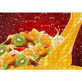 Cakapuzzle Kiwi, Portakal ve Elma Dilimleri 255 Parça Puzzle