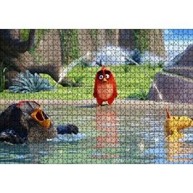 Cakapuzzle Kızgın Kuşlar Bilgelik Gölü Görseli 120 Parça Ahşap Puzzle