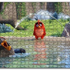 Cakapuzzle Kızgın Kuşlar Bilgelik Gölü Görseli Mdf 500 Parça Puzzle