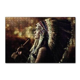 Cakapuzzle Kızıl Derili Kadın 120 Parça Puzzle