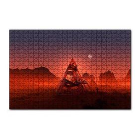Cakapuzzle Kızıl Gezegen 3D Şekiller 255 Parça Puzzle