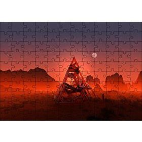 Cakapuzzle Kızıl Gezegen 3d Şekiller Mdf 120 Parça Puzzle