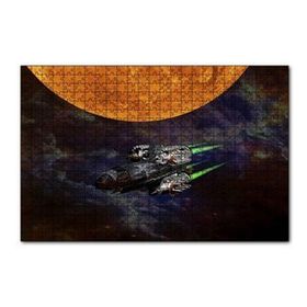 Cakapuzzle Kızıl Gezegen ve Uzay Gemisi 255 Parça Puzzle