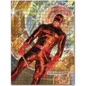 Cakapuzzle Kızıl Maske Daredevil Desenli Görsel 120 Parça Puzzle