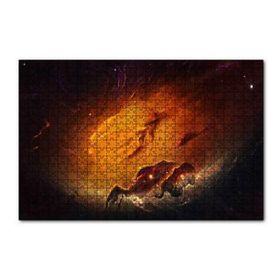 Cakapuzzle Kızıl Nebula ve Yıldızlar 120 Parça Puzzle