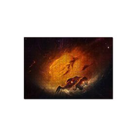 Cakapuzzle Kızıl Nebula ve Yıldızlar Mdf 500 Parça Puzzle