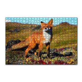 Cakapuzzle Kızıl Tilki Görseli 120 Parça Puzzle