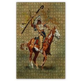 Cakapuzzle Kızılderili At Yağlıboya 120 Parça Puzzle