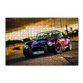 Cakapuzzle Klasik Bordo Otomobil 120 Parça Puzzle