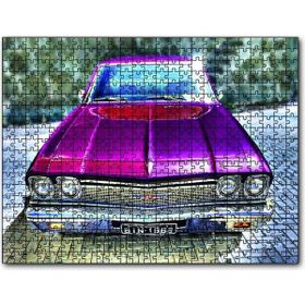 Cakapuzzle Klasik Chevrolet Chevelle Görseli Mdf 120 Parça Puzzle