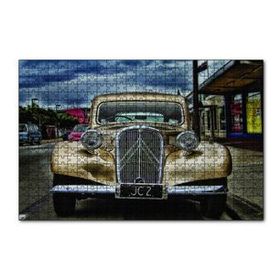 Cakapuzzle Klasik Gold Araba Görseli 120 Parça Puzzle