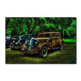 Cakapuzzle Klasik Kahverengi Araba Görseli 120 Parça Puzzle