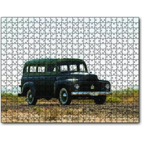 Cakapuzzle Klasik Otomobil Göseli Ahşap 500 Parça Puzzle