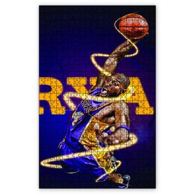 Cakapuzzle Kobe Bryant Basket Ahşap 1000 Parça Puzzle