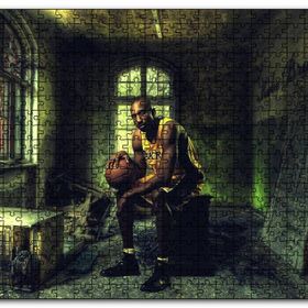 Cakapuzzle Kobe Bryant Geçmişten Mdf 120 Parça Puzzle