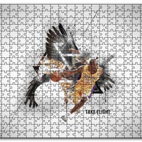 Cakapuzzle Kobe Bryant Kartal Kanadı Mdf 120 Parça Puzzle