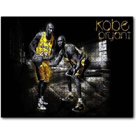 Cakapuzzle Kobe Bryant Los Angeles Lakers Mdf 120 Parça Puzzle