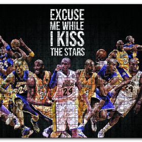 Cakapuzzle Kobe Bryant Özgürlük Mdf 120 Parça Puzzle