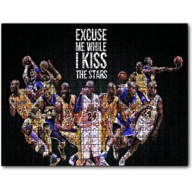 Cakapuzzle Kobe Bryant Özgürlük Mdf 120 Parça Puzzle